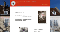 Desktop Screenshot of marienoelsiteofficiel.fr