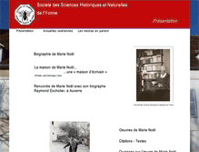 Tablet Screenshot of marienoelsiteofficiel.fr